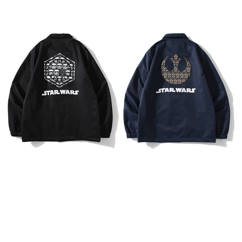 Star Wars x Bape Union Jacket 2 Colors Black Blue M~3XL B15XC7300
